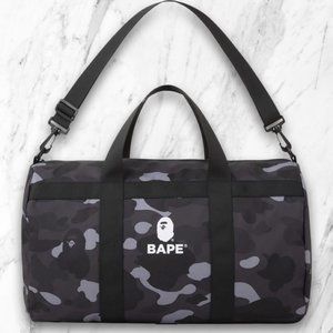 *NEW* Bape Black Camo Duffle Bag